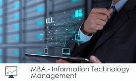 Distance MBA												- Information Technology Management						